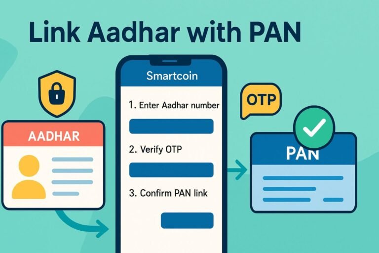 link pan and aadhaar online