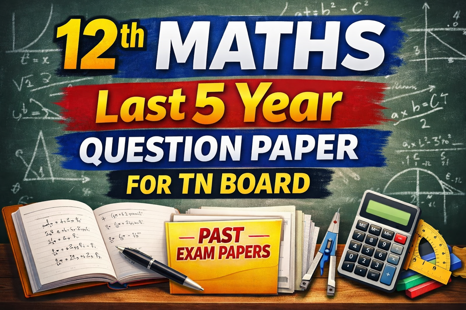 12th Maths Last 5 Year Question Paper