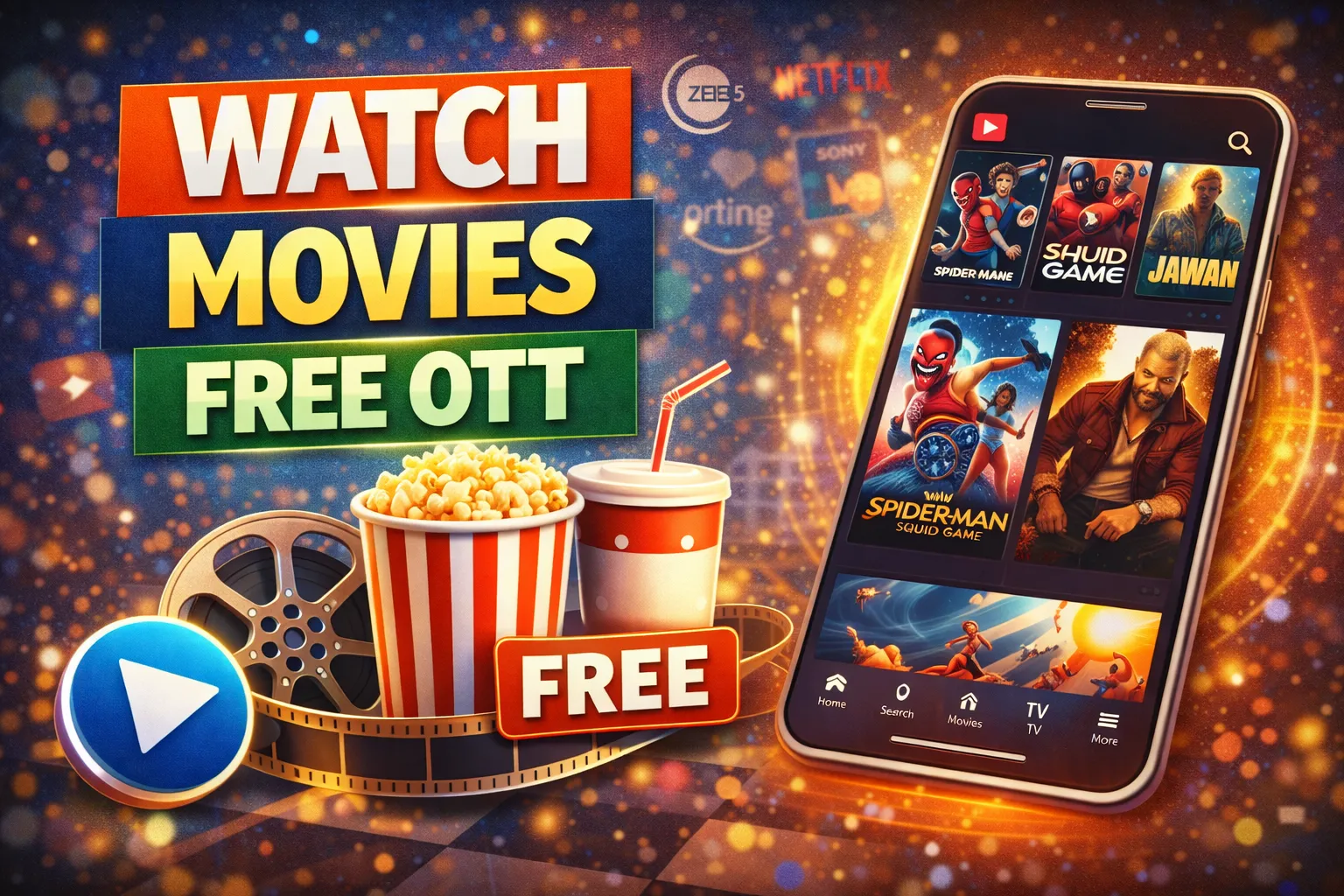 Watch Movie For Free Best OTT App