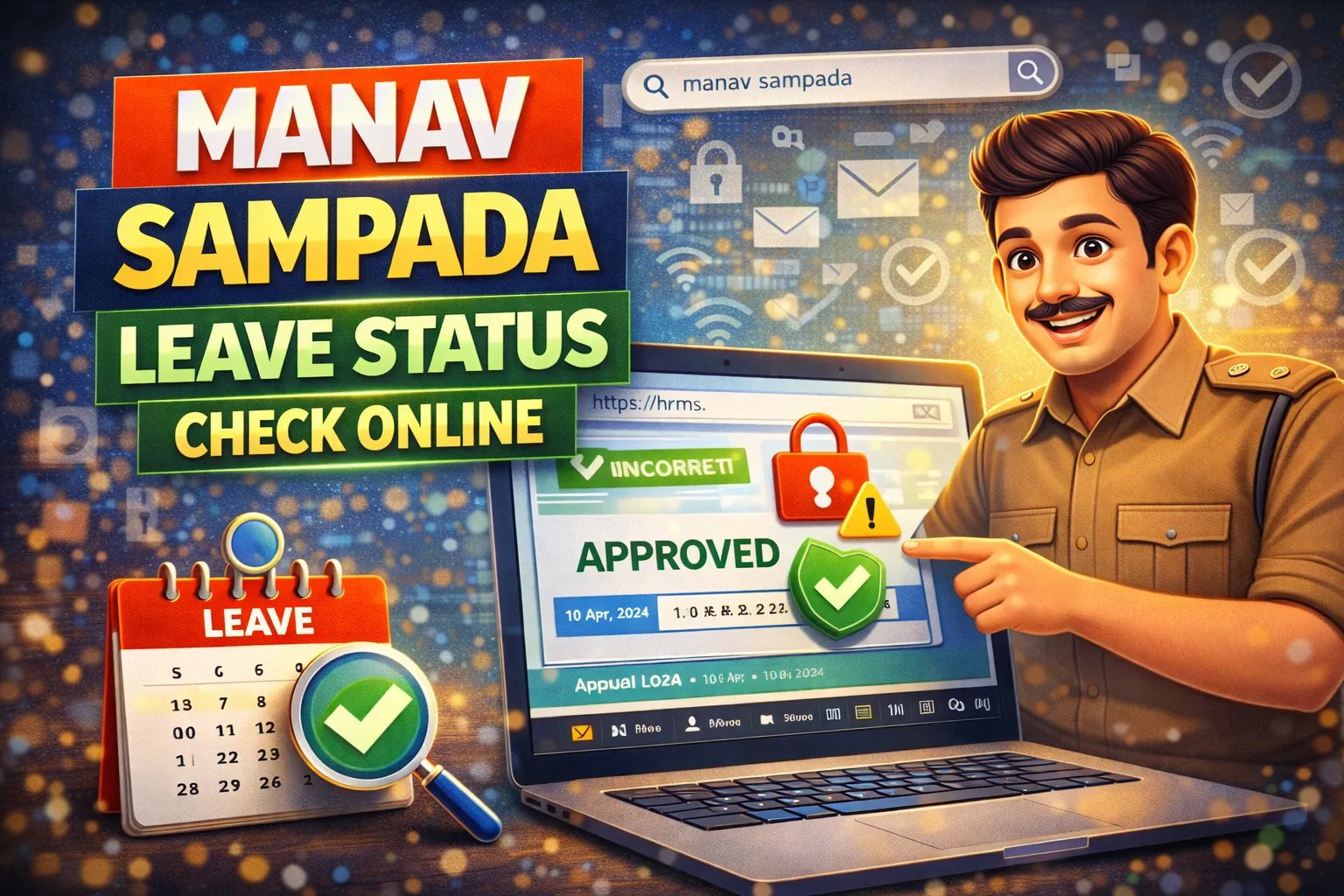Manav Sampada Leave Status Check Online