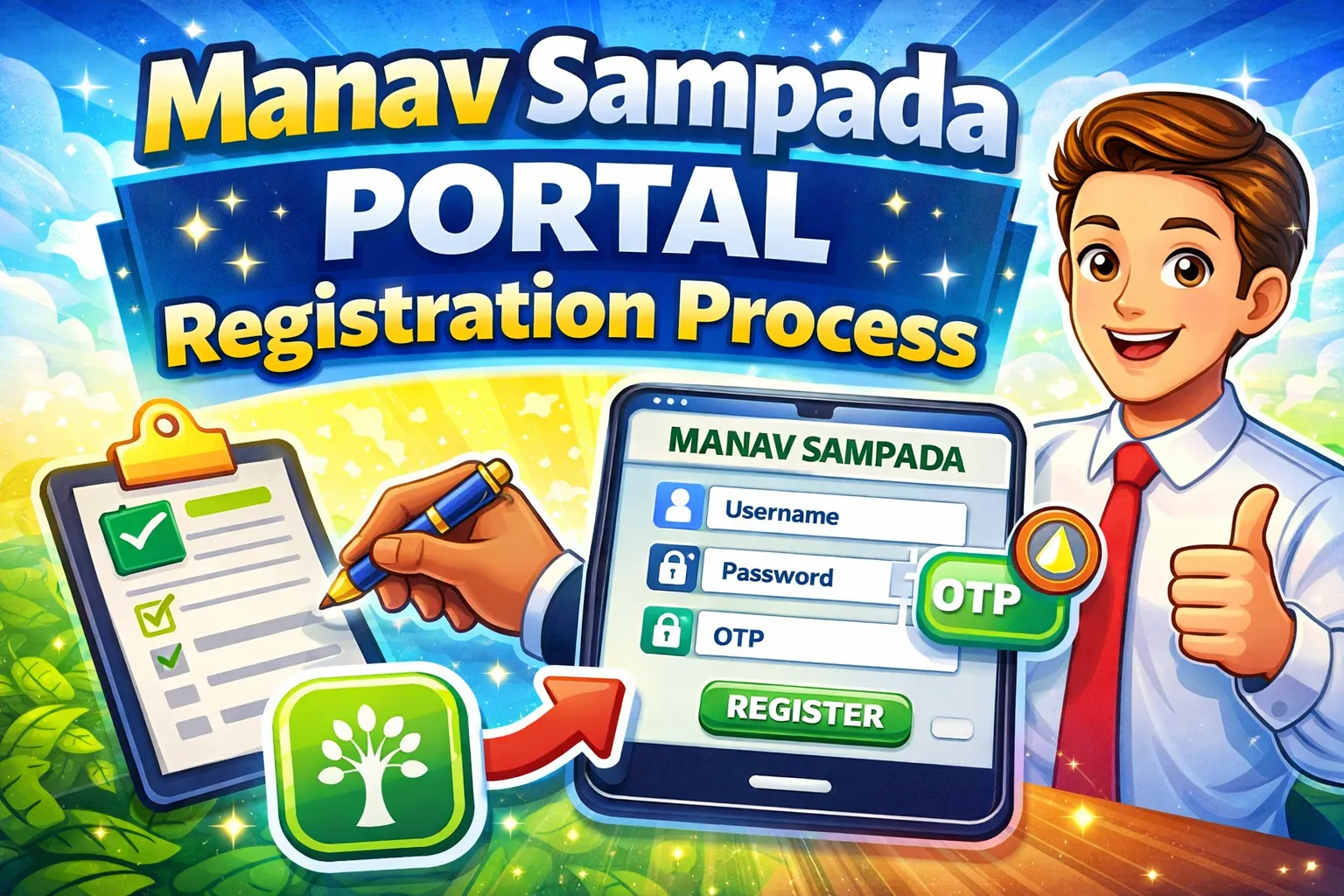 Manav Sampada Portal Registration Process