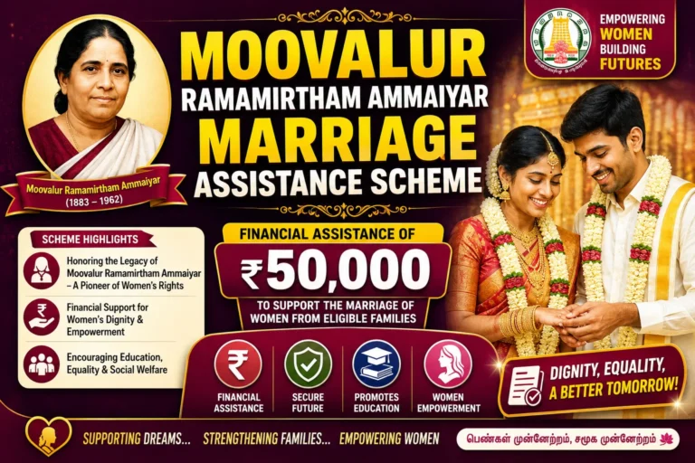 Moovalur Ramamirtham Ammaiyar Marriage Assistance Scheme