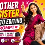 Brother And Sister Photo Editing Prompt