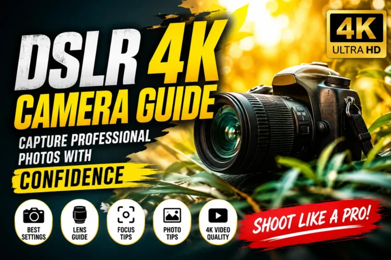 DSLR 4K Camera App